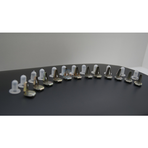 Front Door Trim Clip Kit + Plug Kit for Holden HQ HJ HX HZ WB - Does Both Sides