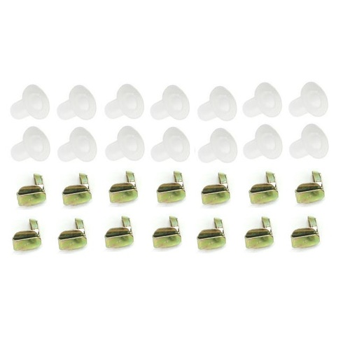  Rear Trim Panel Clip + Plug Kit suits Holden HK HT HG Monaro Coupe - One Kit Does Both Rear Trim Panels