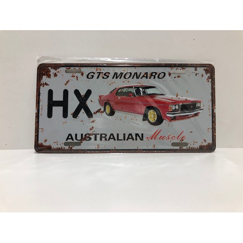 GTS Monaro HX Metal Sign