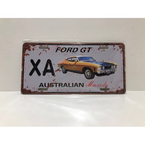  Ford GT XA Metal Sign