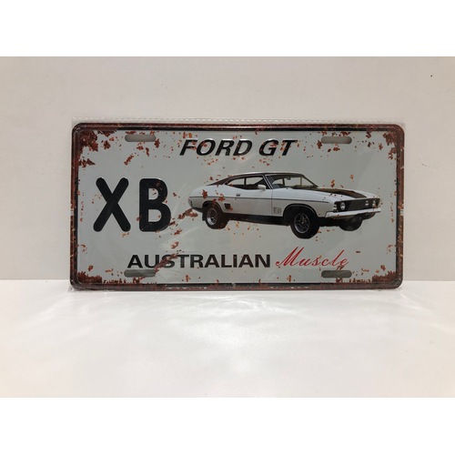 Ford GT XB Metal Sign