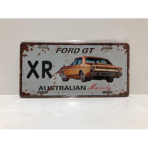  Ford GT XR Metal Sign