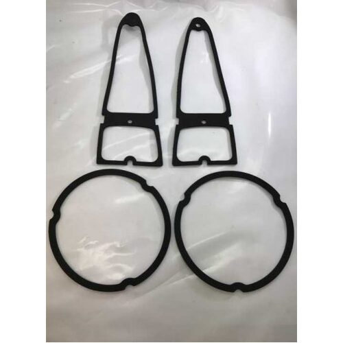 Rear Tail Light Gasket Set suits Holden FB EK Sedan & Wagon - 4 Pieces