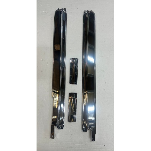 Scuff Plates for Holden HQ HJ HX HZ WB 1971-84 Ute/Van/One Tonner  (4pc/set)