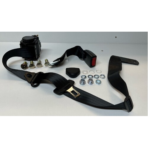 Retractable Seat Belt 90-90 ON Pillar 3.2M with 275mm Fixed Webbing Buckle - ADR
