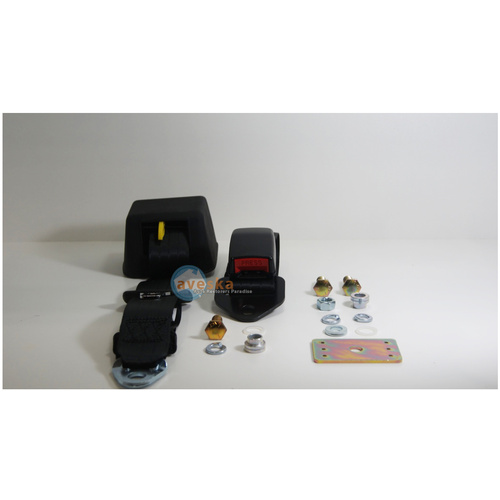 Rear Parcel Shelf Retractable Inertia Seat Belt with Adjustable Webbing Buckle