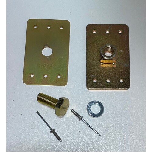  Seat Belt Reinforce Kit Welded Nut & Bolt