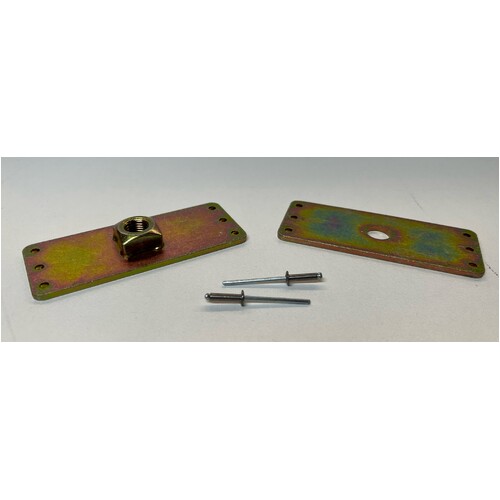 APV Offset Mounting Plate and Support Bracket Fitting Kit 100mm long x 40mm wide