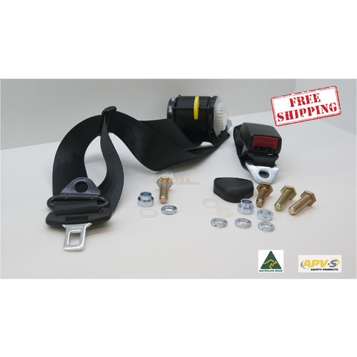 75-90 IN PILLAR WEBBING BUCKLES 275mm RIGHT HAND SIDE SEAT BELT
