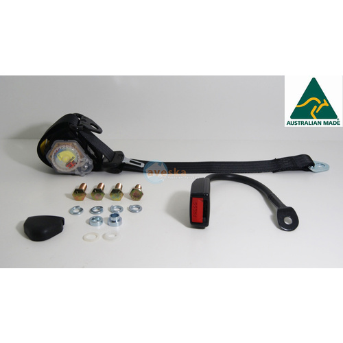 90/90 In Pillar 3.2M Length 400mm Floor Mount Right Hand Buckle