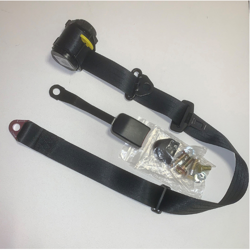  Retractable Seat Belts 80-90 In PIllar Right Hand 170mm Seat Mounted Buckle