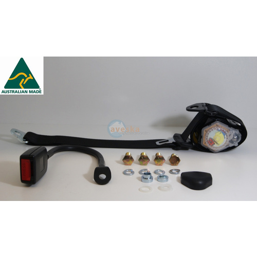 90-90 ON PILLAR WITH SMALL ANCHOR 350mm STALK BUCKLE FLOOR MOUNTED RIGHT HAND