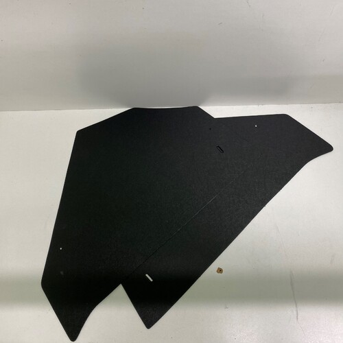  Black Embossed Board Kick Panels Suits Holden FE-FC  -  Pair