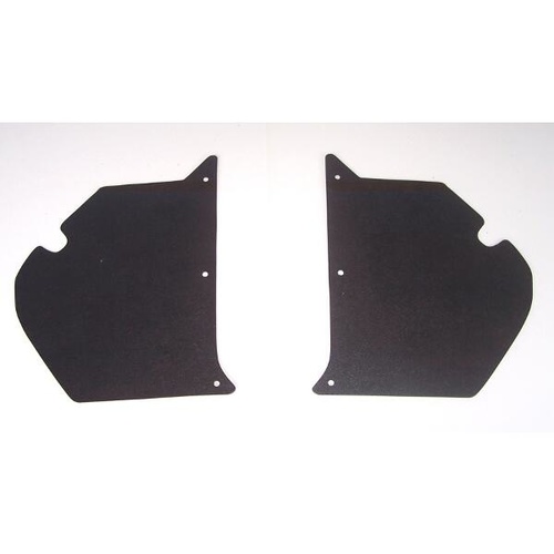  Black Embossed Kick Panels for Holden HK HT HG  – Pair including Fasterners