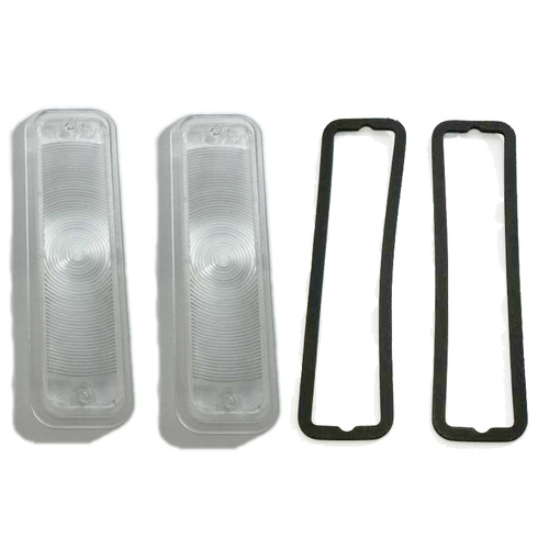 Front Indicator Lens including Gaskets for Holden EJ EH - Left and Right Side