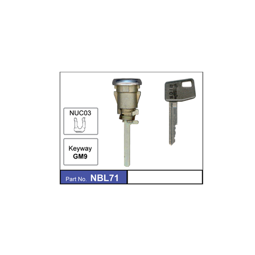 Quality Boot Lock For Holden Commodore VB VC VH VK VL WB Statesman Caprice  New Lock + 2 Keys