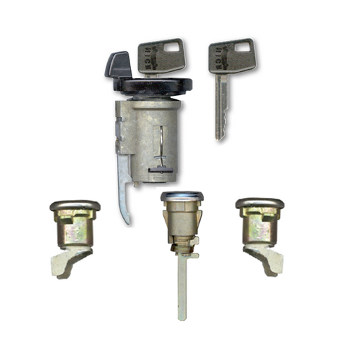 Quality Ignition Barrel Door & Boot Locks For Holden Commodore VB VC VH VK VL -  New Set + 2 Keys