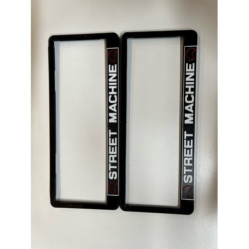  Street Machine Polymer Number Plate Frame Suit 6 digit number plates