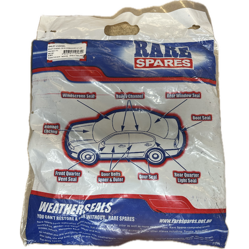 SUITS BAILEY CHANNEL LEFT REAR VN VP VR VS SEDAN & WAGON 3 PIECE KIT