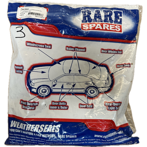  Door Seal suits Holden Commodore VK VL Commodore Sedan -  Right Hand Rear 