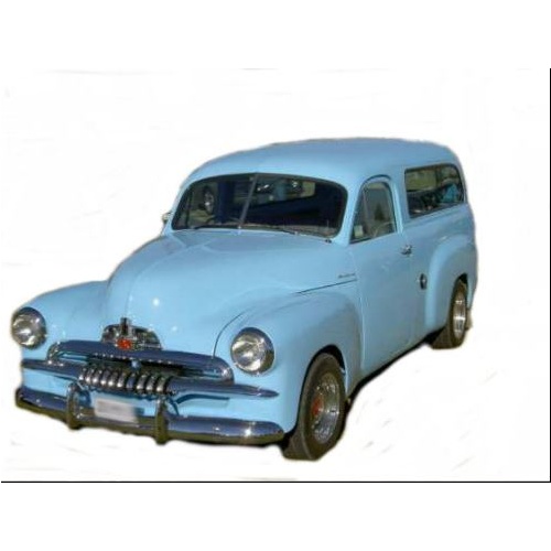 Rubber Kit for Holden FJ Panel Van with Stainless Steel Bailey Channels