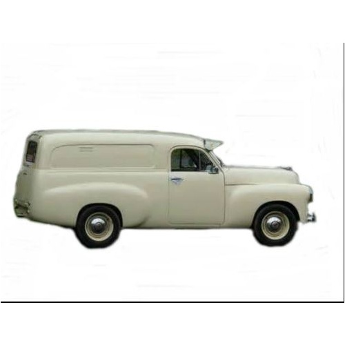 Rubber Kit for Holden FJ Panel Van with Soft Bailey Channels