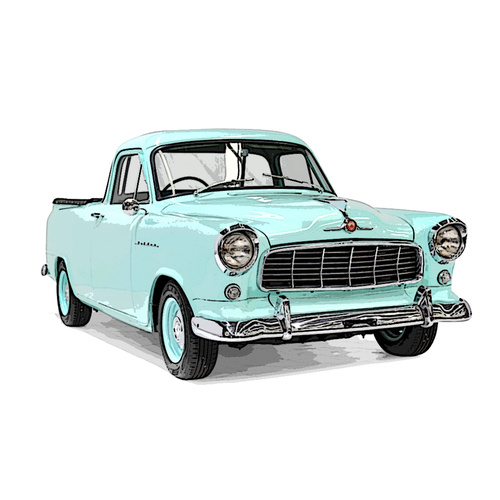  Rubber Pack for Holden FE-FC Ute with  Stainless Steel Bailey Channels