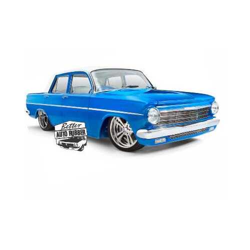 Rubber Kit for Holden EH Sedan with Stainless Steel Bailey Channels