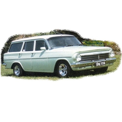 Rubber Kit for Holden suits Holden EJ Wagon with Soft Bailey Channels