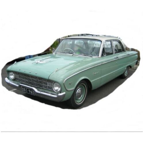 Rubber Kit for Ford XK Falcon Sedan with Soft Bailey Channels