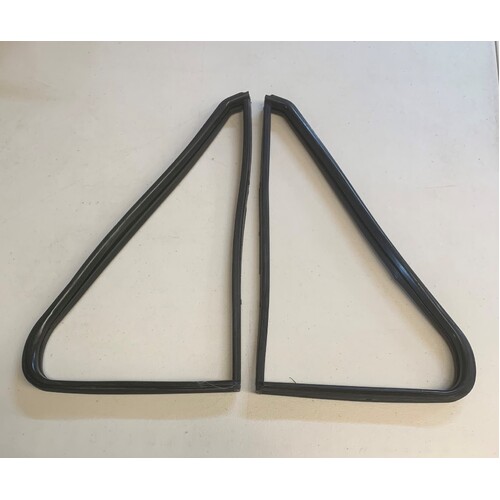 Rear Quarter Window Seals suits Holden HQ HJ HX HZ - Left and Right Hand Side -  ( Pair )
