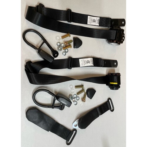 APV Seatbelt Kit to suit Datsun 240Z 260Z Two Seater Coupe