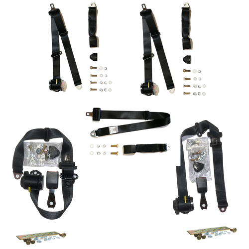  Complete Seat Belt Kit For Holden Apollo JK JL 1989-93 Sedan