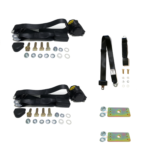  Rear Seat Belt Kit For Holden Astra TR 1995-99 5 Door Hatchback
