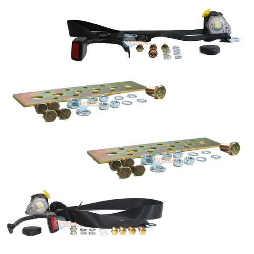Front Seat Belt Kit to suit Toyota Corolla KE30 KE36 AE70 KE70 Bucket Seats