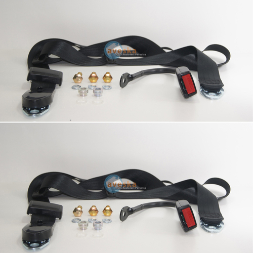 Front Seat Belt Kit for Alfa Sprint 1963-1976 