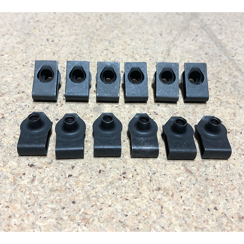 Wheel Arch Inner Guard J-Nuts for Holden HQ HJ HX HZ WB - 12 Pack