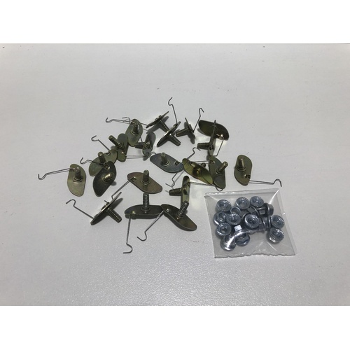 Large Spring Tail Clip for Ford - Pack of 20